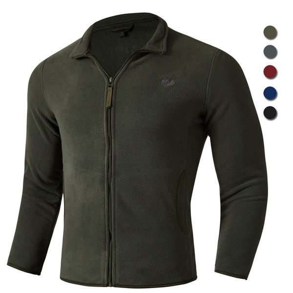 Chaquetas para hombres Hombres Fleece Táctico Softshell Chaqueta Outwear Cortavientos Polartec Chaquetas militares térmicas Hombre Talla grande 4XL Jaqueta masculino 230320