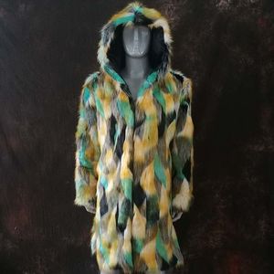 Herenjassen Heren Bontjas Winter Nepbont Uitloper Camouflage Jas Heren Punk Parka Jassen Lange lederen overjassen Echt bont Merkkleding 230907