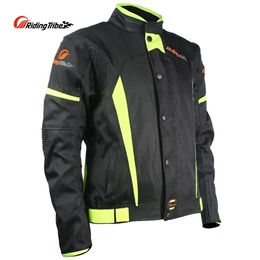 Vestes pour hommes Hommes Veste de moto Été Hiver imperméable chaud manteau réfléchissant avec équipement de protection amovible et doublure 5XL JK-37 230925
