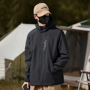 Mannen Jassen Mannen Outdoor Windjack Camping Wandelen Bovenkleding Tactische Waterdichte Piloot Jas Hoodie Jacht Mode Mannelijke Kleding 230729