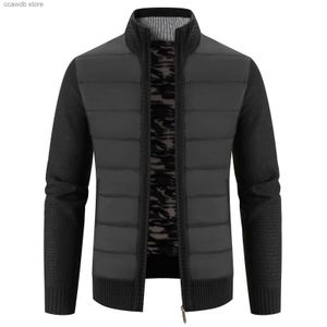 Vestes pour hommes Hommes automne hiver pull Baseball manteau tricot veste coréen pulls mâle coupe-vent mode pulls affaires tricots de style décontracté T240109