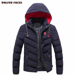 Vestes pour hommes Manteaux pour hommes Casual Parkas Manteau Alpinisme Moto Veste Vêtements Hiver Homme À La Mode Camping Coupe-Vent Chauffage Mâle 231027