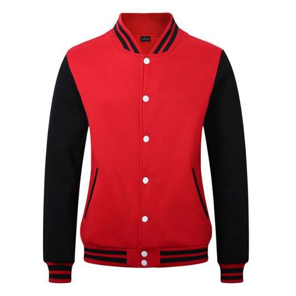 Vestes pour hommes Vestes pour hommes Impression personnalisée College Baseball Veste Hommes Femmes Letterman Varsity Manteau Vert Orange Bleu Marine Marron Rouge Garçon Fille1 31