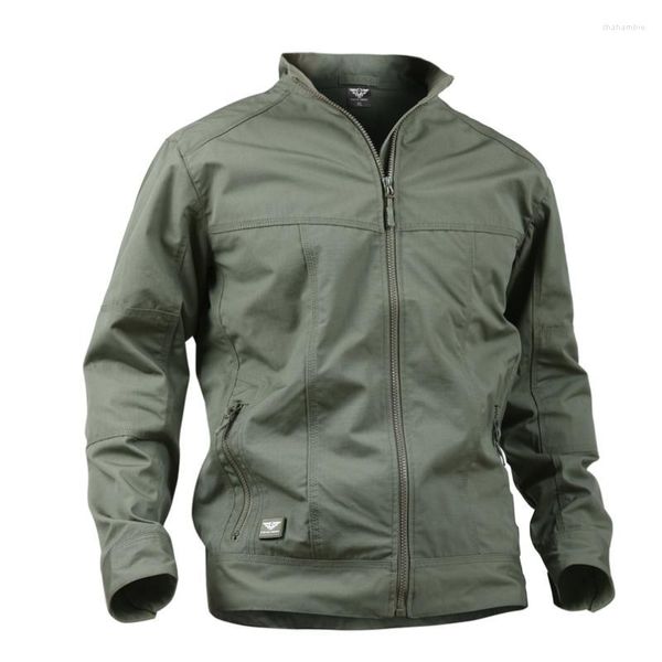 Vestes pour hommes Hommes Hommes Automne Veste Style Militaire Bomber Pilote Vêtements Manteau Casual Tactique SWAT Combat Survêtement Veste Imperméable