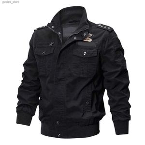 Herenjassen Special Forces-jas voor heren Effen mode-jas voor heren Denim jas Outwears Windjack Jasje Motorjas Q231109