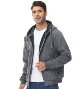 Vestes pour hommes Vestes chaudes d'hiver pour hommes Chemises à carreaux à capuche décontractées Manteau coupe-vent épais à capuche Mode Streetwear 5XL 231016