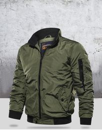 Vestes pour hommes Veste à glissière pour hommes Automne Hiver Casual Hommes Air Force Pilot Vêtements Épaissie Chaud Hip-Hop Baseball Vêtements 230207