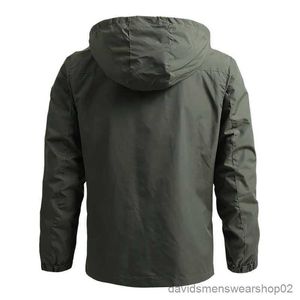 Herenjassen Heren Windjack Militaire Veldjassen Bovenkleding Heren Tactische Waterdichte Pilotenjas Hoodie Heren Jacht Legerkleding R231019