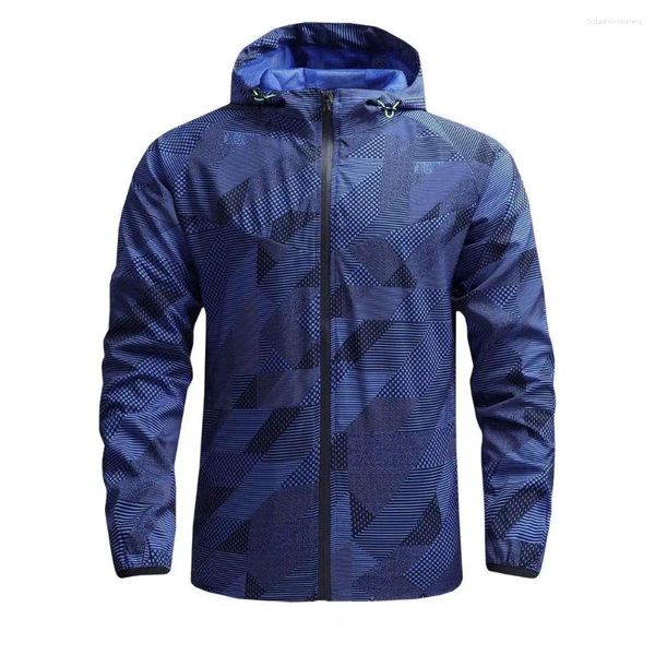 Chaquetas para hombres Hombres a prueba de viento Ropa exterior con capucha Chaqueta de ciclismo para primavera Otoño Motocross MTB Abrigo con mangas largas