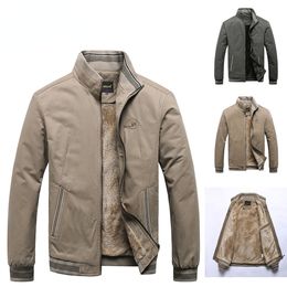 Vestes pour hommes Hommes Hiver Coton Tactique Polaire Chaud Bomber Mâle Vert Vintage Militaire Manteau Automne Haute Qualité Casual 230207