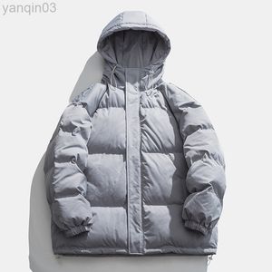 Men's Jackets Men Winter Lossed Down Hooded Fashion Warm Parka Goede kwaliteit Mannual Casual Dikkere Fit Slim Winer 3XL L220830