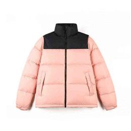 Herenjassen 21Ss donskatoenen jas en damesparka 1996 Nf Winter Outdoor Mode Klassiek Informeel Warm Unisex Embroider672