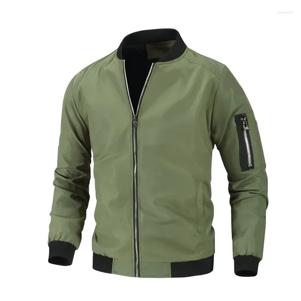 Chaquetas para hombres Chaqueta de bombardero para hombre 2024 Primavera y otoño Ropa para hombres jóvenes Moda Estilo coreano Casual Tallas grandes 6XL