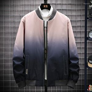 Chaquetas para hombre, chaqueta de cuello redondo para hombre, moda de primavera 2022, cortavientos, abrigos cortos de retazos, deportes holgados informales para hombre