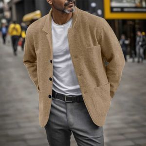 Herenjacks heren jas herfst nieuwe jas heren casual slank pak designer jas modebare straatkleding heren kleding Q240523