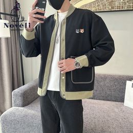 Men S Jackets Mens Luxuremerk Dubbele borduurwerk Mode Casual Bomber Harajuku Street Autumn Men Winddichte honkbaljas 230311