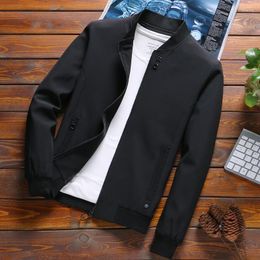 Chaquetas para hombre Primavera y abrigos para hombre Chaqueta informal de color sólido para hombre Moda masculina LUYZJZEN Jaqueta Masculina K14