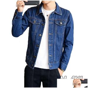 Vestes masculines pour hommes printemps veste denim automne