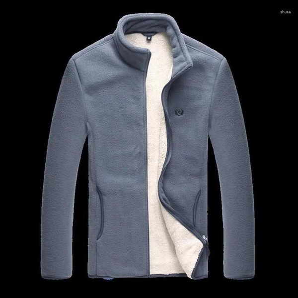 Chaquetas para hombres para hombre espesar térmica rompevientos polar ropa deportiva terciopelo softshell otoño invierno abrigos cálidos ropa sudaderas hombres