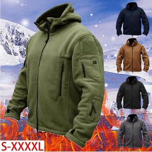 Herenjassen Militair Man Polar Fleece Tactical Jacket Outdoor Polartec Thermisch Ademend Sport Wandelen