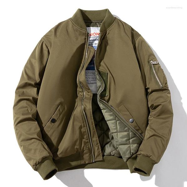 Hommes vestes militaires hommes automne printemps coton doublure Bomber veste chaud mode Hip Hop Streetwear grande taille 5XL femmes manteaux