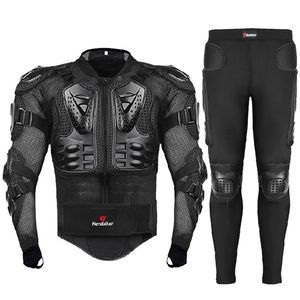 Vestes pour hommes Veste de moto Hommes Moto Armure Full Body Motocross Racing Moto Veste Équitation Moto Protection Taille S-5XL 230925