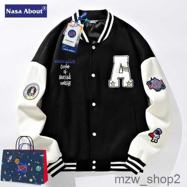 Vestes pour hommes Veste NASA sur Flagship Store Baseball Uniforme Printemps Automne Hiver Nouvelle Mode Couple Veste Casual Grand 2 RJ35