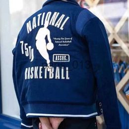 Vestes pour hommes National 75 vestes de basket-ball à manches longues hommes veste de créateur printemps baseball hommes manteaux x0920 x0921