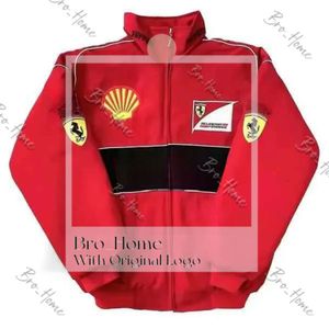 Herenjassen Nieuwe F1-jas Vintage jack met ritssluiting Ontwerper Formule 1-jas Racejas Pak Oversized sweatshirt Team-serie Motorjas Maat 2xs-4xl 487