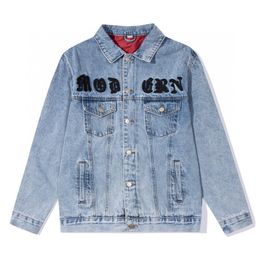 Heren Jackets Nieuwe Hoogte Kwaliteit Casual Fashion Mens Dames Dames Jack Jas merk Designer Jeans Jackets M-3XL FH8
