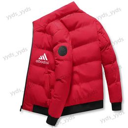 Vestes pour hommes Nouvelle veste Parka hommes veste épaisse automne hiver coton rembourré doudoune Harajuku manteaux décontractés hommes vêtements de mode T240124