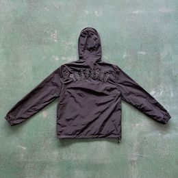 Vestes masculines Nouvelles hommes de la veste de trapstar sport Irongate t Windbreaker-black 1to1 Qualités brodées LETTRES DE LA CLUS FEMMES PROTÉCURES SUM