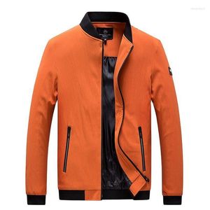 Herenjacks mooie lente herfst jas mannen mode bommenwerper windjack jas heren kleding zipper militair casual m-6xlmen's mannen's mannen