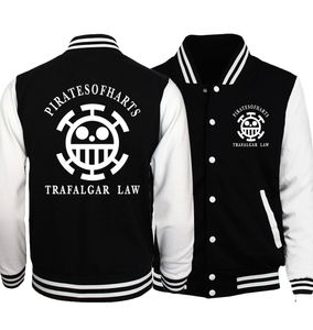 Heren Jassen Een Stuk Jas Mannen Japan Anime Strohoed Luffy Jassen Heren 2018 Lente Herfst Slanke Honkbal Uniform Trafalgar Law Jas Homme