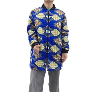 Heren Jackets Originele ontwerp Katoenvoering Lange jas Nigeriaanse mode Warm verdikte Afrikaanse print Bomber Jacket Limited Edition