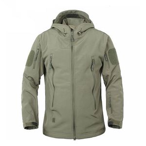 Herenjassen Outdoor Waterdicht Softshell Jacket Jacht Windscheper Ski jas wandelen Regen Camping Vissen Tactische kleding Men Vrouwen 220924