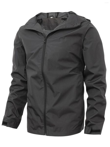 Jackets para hombres al aire libre Chaqueta a prueba de viento y ropa de montañismo impermeable a prueba de agua delgada para mujeres