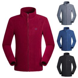 Vestes pour hommes surdimensionné hommes doudoune veste automne hiver coupe-vent chaud mince polaire pull décontracté col montant fermeture éclair couleur unie