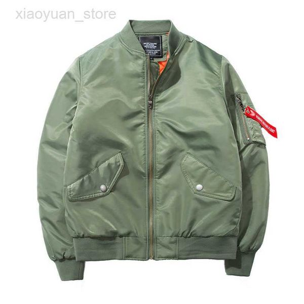 Chaquetas de hombre acolchada MA1 chaqueta de bombardero hombres mujeres piloto abrigo militar niños niñas 2023 primavera invierno americano táctico Parka venta HKD230710