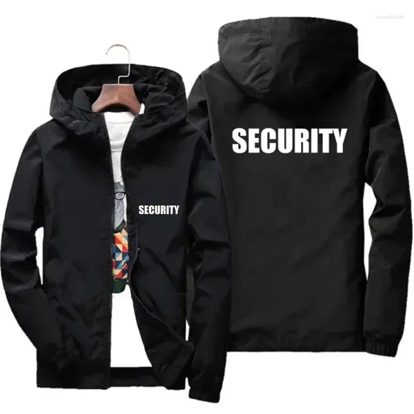 Chaquetas para hombres Chaqueta para padres e hijos Niños Niñas SWAT Seguridad Cortavientos Piloto Parkas gruesas Ropa Cremallera Bomber Coat Plus Tamaño