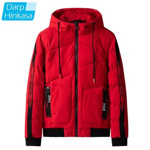 Herenjacks Parkas 2022 Winter warme dikke dikke capuchon Jas Merk Kleding Outport Winddichte hoed T221017