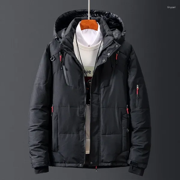 Chaquetas para hombres Parkas Hombres Chaqueta de motocicleta Hombre Abrigo Ropa Anorak Ropa de escalada Moda Tallas grandes Hombre Invierno Streetwear