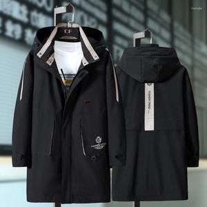 Vestes pour hommes Plus 10XL 9XL 8XL 7XL 6XL hommes veste manteau mode Trench printemps marque coupe décontractée pardessus vêtements d'extérieur mâle