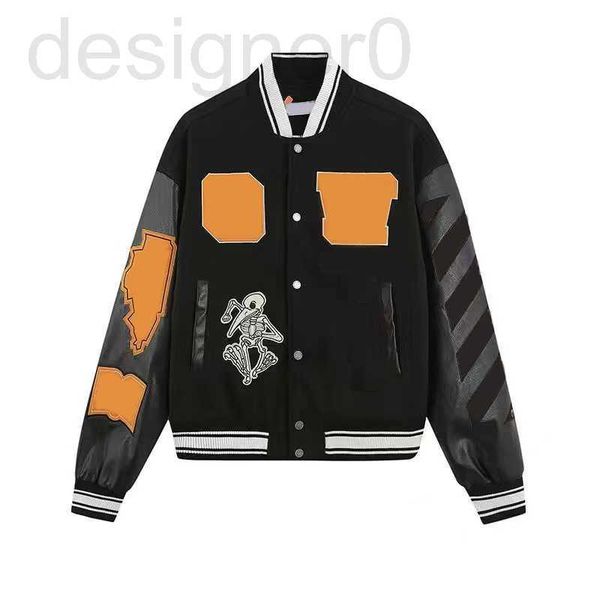 Vestes pour hommes populaires hommes designer veste de mode Jésus ambassade saint baseball street wear patchwork lettre dès que possible rocky harajuku collège varsity bomber manteau couples