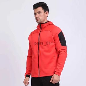 Chaquetas para hombres Promocional Nuevo Lu-u Abrigo con cremallera con capucha de color sólido para hombres Envío gratis Otoño Invierno Chaqueta deportiva al aire libre engrosada con YQ231025