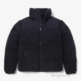 Vestes pour hommes Puffer Designer Mens North Veste d'hiver Polaire Faux Shearling Manteaux d'extérieur Visage Hommes Chaud Manteau épais Top Femmes 3mxq Zpuj 3TJCL