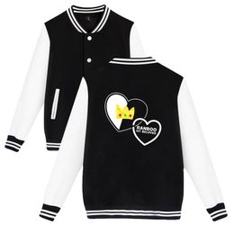Herenjacks ranboo merch jas Harajuku honkbal uniform anime kleding lente herfst streetwear casual honkbal jas 220831