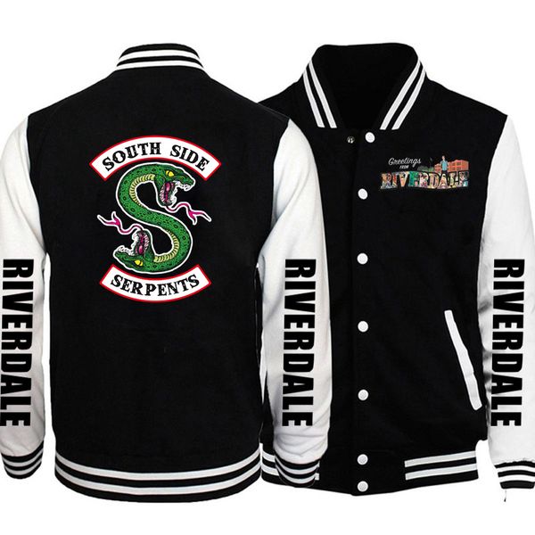 Vestes pour hommes Riverdale / Boy Baseball Design de mode Slim Fit College Varsity Marque Élégant Veste Homme 221129