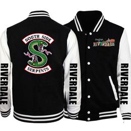 Herenjassen Riverdale Heren/Jongen Baseballjack Heren Modeontwerp Riverdale Heren Slim Fit College Varsity Jacket Heren Merk Stijlvol Veste Homme 230825