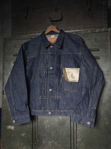 Giacche da uomo Rugged Bronson 44806XX Giacca di jeans Modello War Blusa in denim con cimosa S506XX 230923